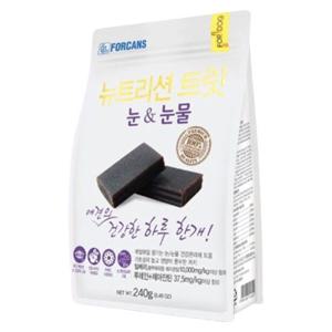 뉴트리션 트릿 눈 눈물 240g 강아지 져키 간식