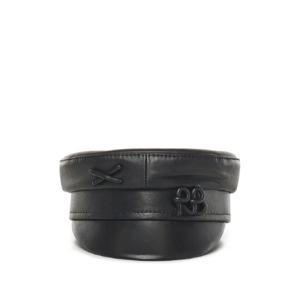 25 SS 루슬란바진스키 레더 크로스 디테일 모자 KPC033L TP439530507