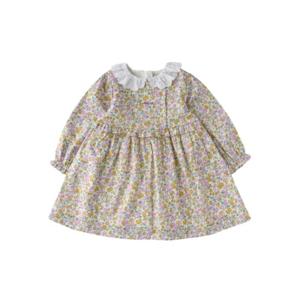 M밍크뮤D 25FW (YE)내추럴플라워원피스 가을겨울초봄 드레스 (35A1540005)
