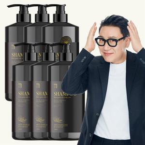 살림백서 흑곡 탈모 샴푸 1L 6개