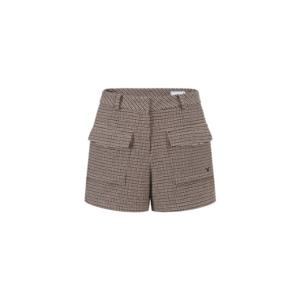 캘러웨이골프반바지 PQC CWPS24F403_BE 여성 가을 체크 카고 쇼츠