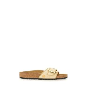 BIRKENSTOCK MADRID BIG BUCKLE RAFFIA SANDAL 1029035NATURAL
