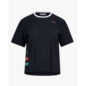 스파이더 여성 워터 스포츠 크롭 래시가드 B1 SPKMCNRS371W BLK