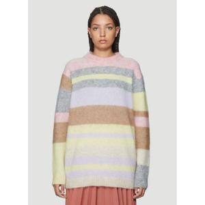 25 SS 아크네 여성 Striped Kalbah Knit acn0238020blk