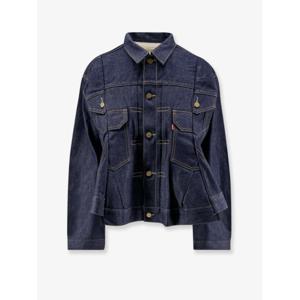 [SACAI] 라프리마 여성 자켓 x Levis  데님 2507781 499 Blu scuro /12