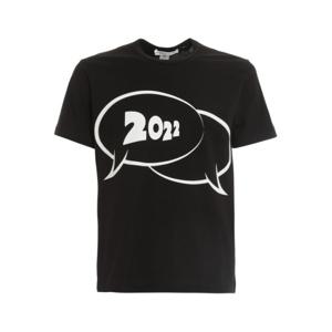 꼼데가르송 반팔 티셔츠 FIT009S221 Black