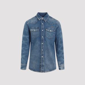 지방시 긴팔 셔츠 BM61205YB6 426 OCEAN BLUE