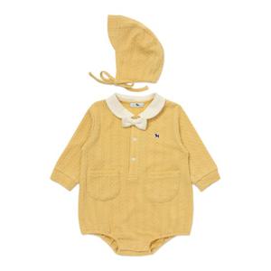 블루독베이비 YE니트라이크바디수트 45A13-604-09