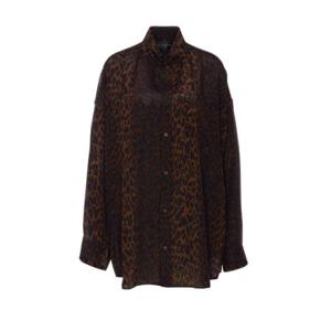 발렌시아가 셔츠 814121TSL712135 BROWN