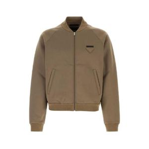 PRADA Mud stretch nylon sweatshirt UJL40CSOOO1TQX F063M
