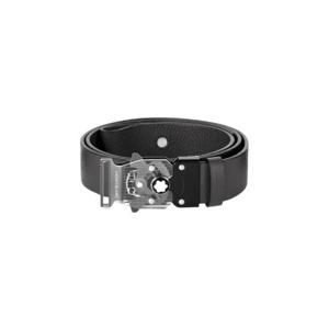 몽블랑 엠 락 4810 버클 그레이니 35mm 레더 벨트 그레이 131166