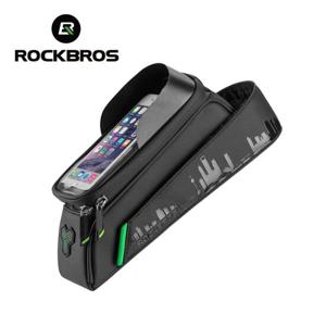 자전거용품 ROCKBROS 락브로스 블랙라이더 터치 탑프레임백
