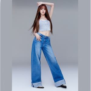 [게스(진)]여성 M톤 롤업와이드 YP2D6095