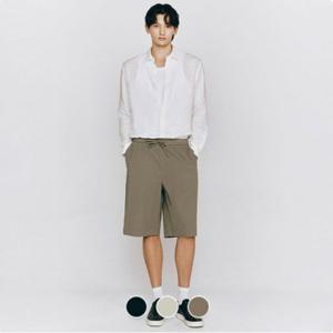 [지오다노]남성 레이온 혼방 이지 밴딩 쇼츠 밴딩 스판 반바지 105530