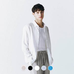 [지오다노]남 기본 여름 마100 린넨 셔츠 044506