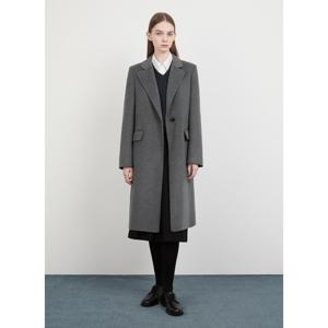 [시스티나][24 F/W] 원버튼 핸드메이드 롱 코트-AWHCTO41070