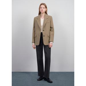 [시스티나][24 F/W] 울 모직 투버튼 자켓 -AWWJKO41060