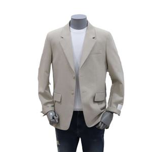 [본(정장)]BON 24S/S 아이비리그 베이지 세미오버핏 금속디테일 남성 자켓 (BN4SEA232BE)