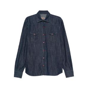 25 SS 바르바 체스트 포켓 데님 셔츠 WSU10P2050251 TP441084697