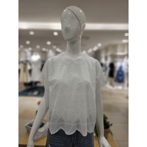 [포커스] 포커스 둥근카라 꼬까 블라우스  FM5F3BL32874