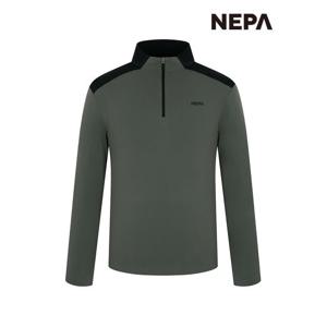 [네파] 남성 마운틴 블럭 집업 티셔츠 7J55405