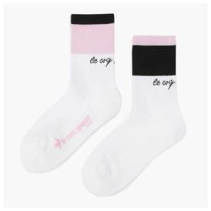 [르꼬끄골프]르꼬끄골프양말 KQF GP322LSO91-PINK 여성 컬러배색