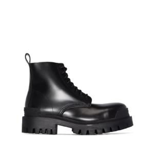 25 SS 발렌시아가 스트라이크 레이스업 부츠 20mm 589338WA960 TP441100829