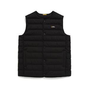[내셔널지오그래픽 키즈] K234UDV920 경량 덕 다운 베스트 CARBONBLACK