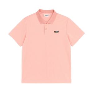 [내셔널지오그래픽 키즈] K222UPL810 스몰로고 피케 반팔 티셔츠 PEACH