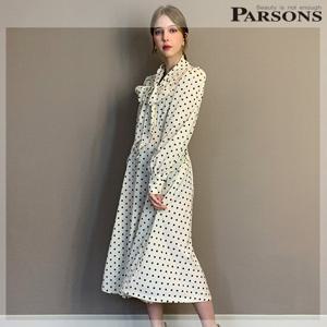 [파슨스] [ASSULINE] Dots.Ribbon Dress (ASSQ9OP02)
