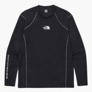 노스페이스맨투맨 UQC NT7TQ17A 오션 웨이브 긴팔 목 넥