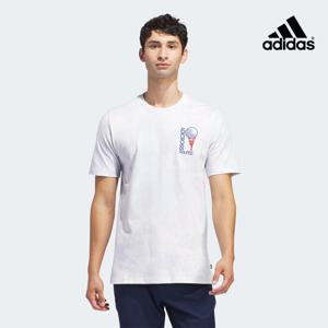 아디다스골프 남성 아디크로스 파리 그래픽 티 IS3270