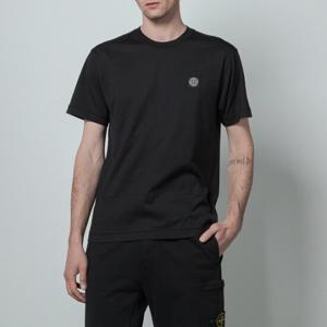 [STONE ISLAND] 로고 패치 반팔 티셔츠 801524113 A0029