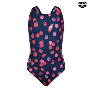 아레나 토마토베리 아동 원피스 U백 A4BG1GO02 BLK