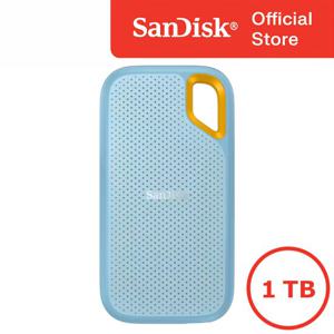 샌디스크 포터블 외장SSD 익스트림 1TB 1테라 스카이블루 USB3.2Gen2 대용량 초고속 NVMe성능 IP65방수방진 고성능 외장하드 Extreme SDSSDE61
