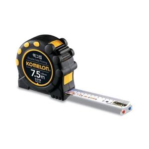 코메론 줄자 맥그립 KMC-32D 7.5Mx25MM/양면눈금 (1