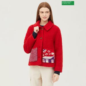 베네통 아리타 코트 BACTA3461_RD