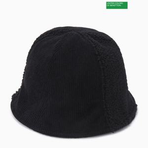 [베네통] 코듀로이 부클 햇 BCCP54361_BK