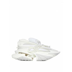 [BALMAIN] 남성 트레이너 화이트 neoprene 앤 calfsk AM0VJ309KNLR0FA /8