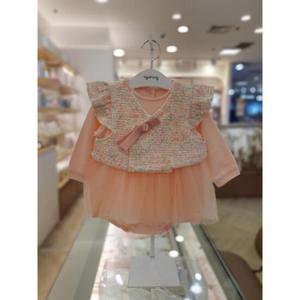 아가방 세이브존03 아가방 여아 라나 한복 바디수트세트 (밴드) AG01Q027951A