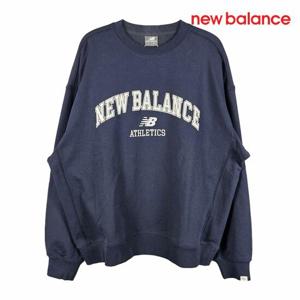 [뉴발란스] 티셔츠 /B27- NBNCEC3813 59 / UNI 아치형 그래픽 맨투맨 (SEMI-OVER FIT)