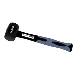 부품 고무망치(검은색 헤드) 12oz(350g)50x85x310 B-RM12