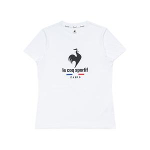 르꼬끄 로고 폴리싱글 반팔티셔츠 QQ123TRS31WHT