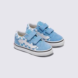 [VANS] 반스 토들러 컬러 띠어리 체커보드Old Skool 올드스쿨 벨크로(블루) VN0009RCE2W1 CH