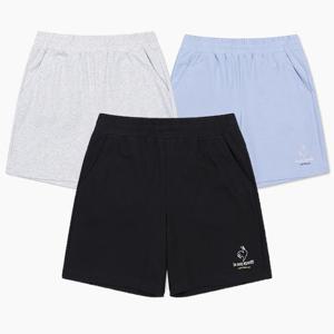 [르꼬끄 스포르티브]르꼬끄 공용 루즈핏 백메쉬 5부 쮸리 반바지 QP123LHP33