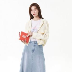플라스틱아일랜드  니트 후드집업 점퍼 (PR2WZ431)