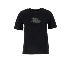 BURBERRY Black cotton t-shirt 8097924 C1413