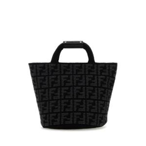 FENDI 자수 캐시미어 쇼핑백 7VA602APDH F1MLQ