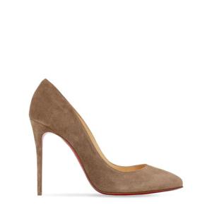 크리스찬루부탱 100MM PIGALLE FOLIES 스웨이드 펌프스 73I-ACH001