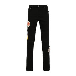 아미리 슬림 핏 블랙 데님 진 AMDNSY1025 BLACKOD